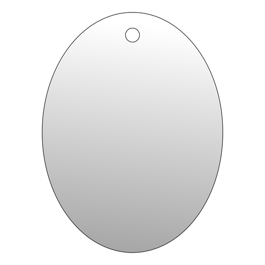 Blank - Oval