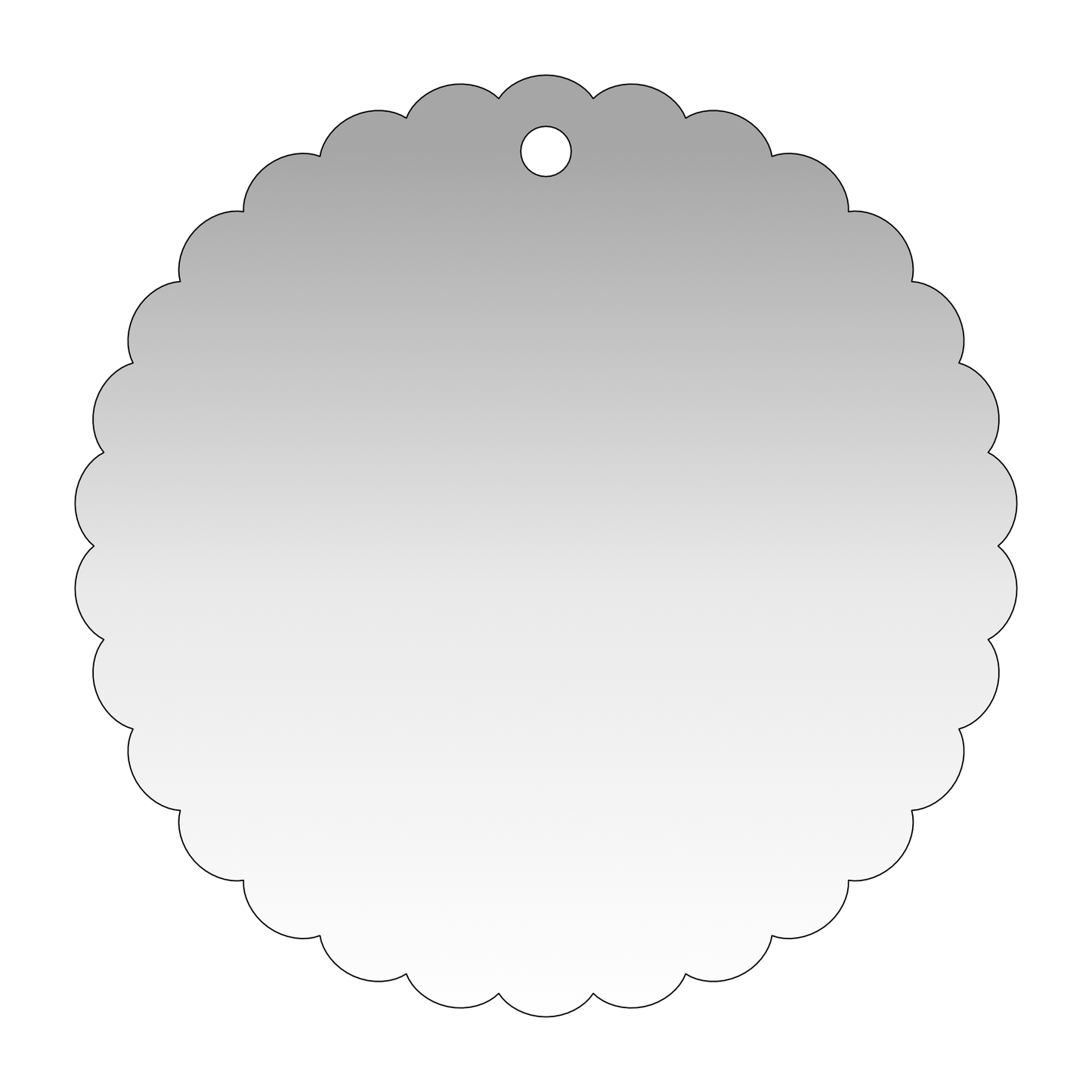 Blank - Rosette
