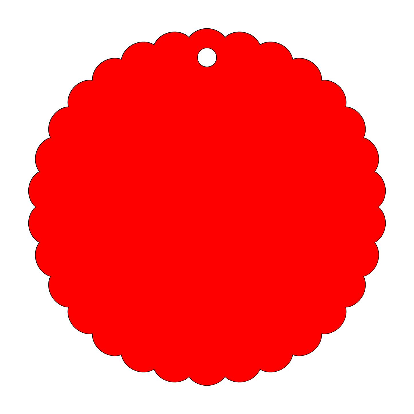 Blank - Rosette