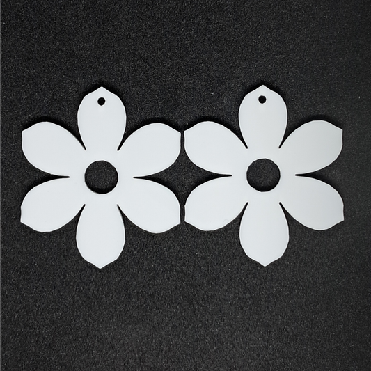 Earring blank - Flower 1