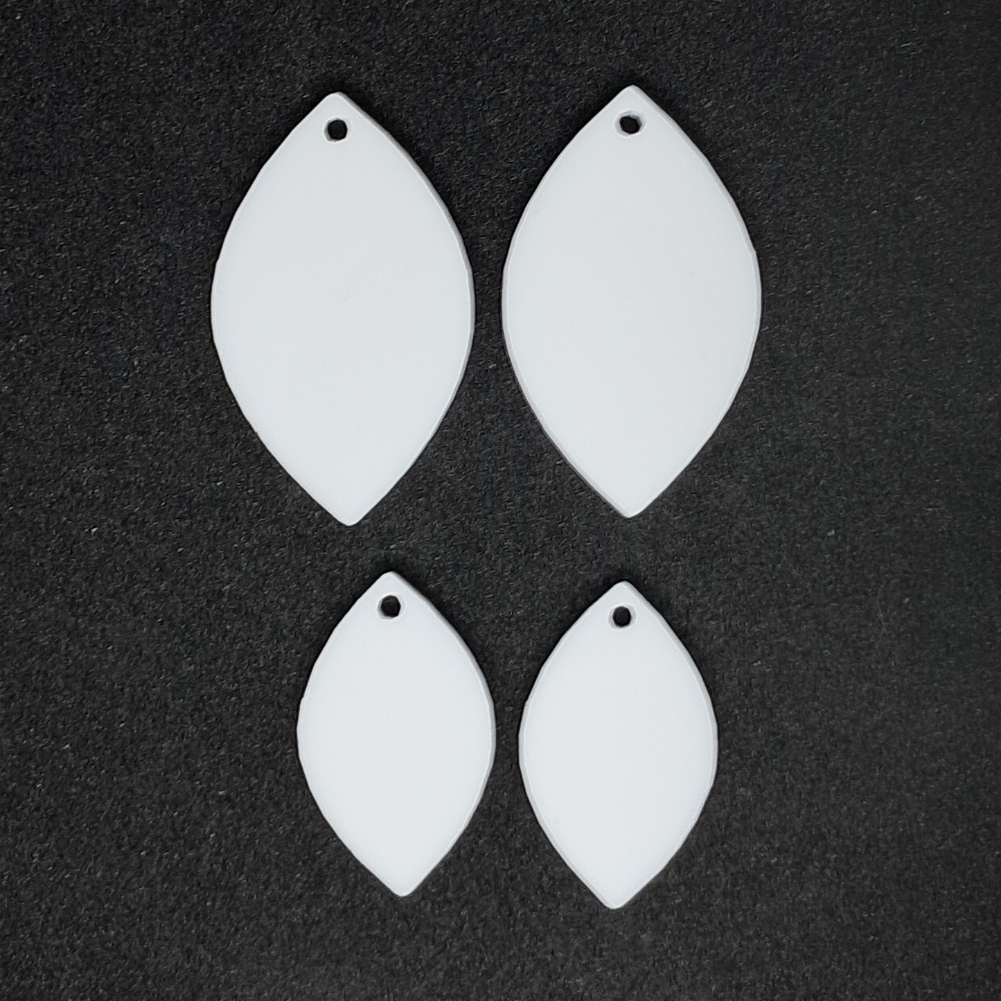 Earring blank - Leaf