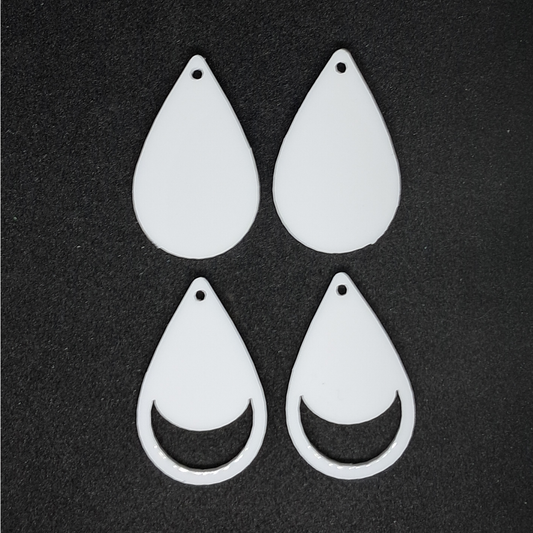 Earring blank - Teardrop 1