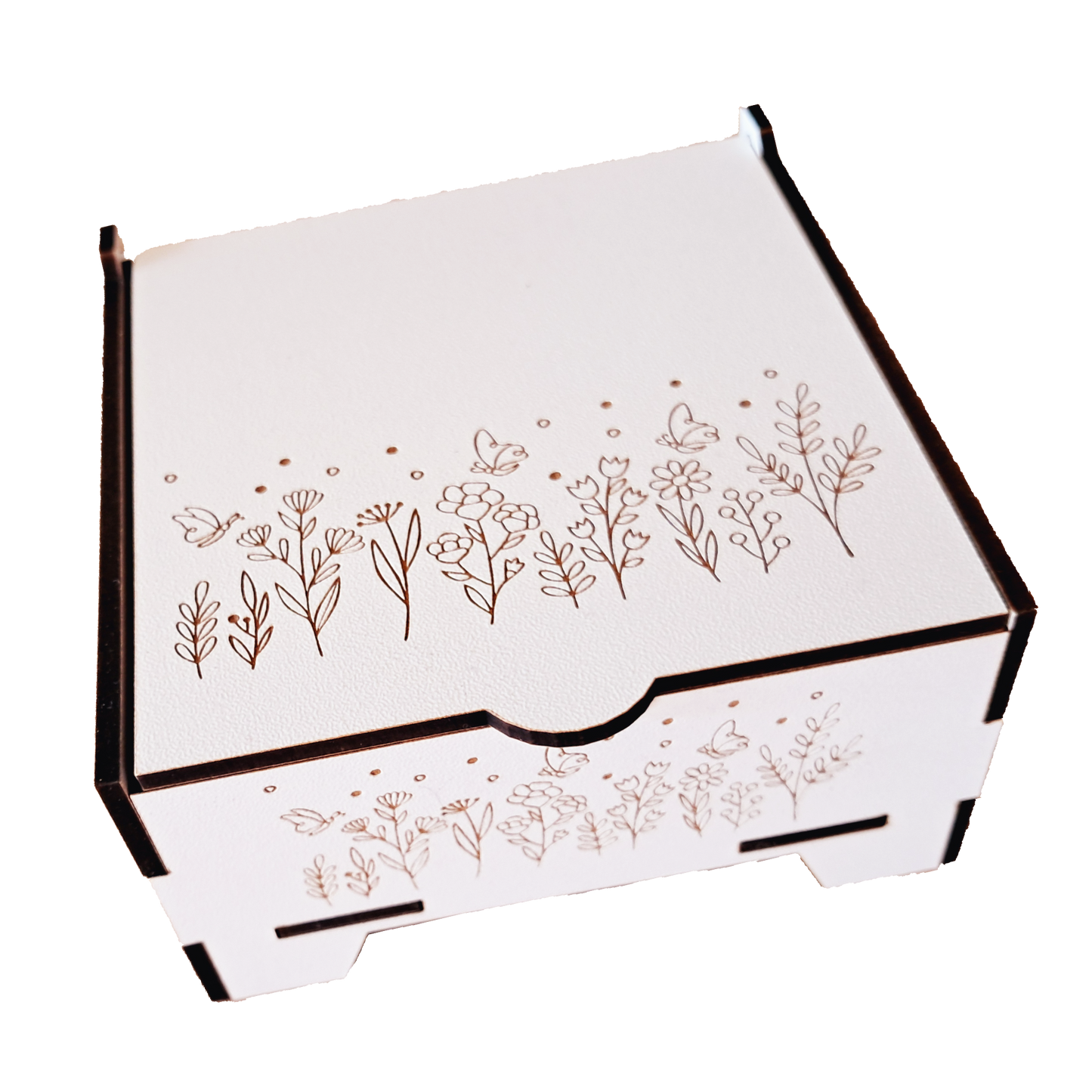 Flip lid box - Butterfly garden