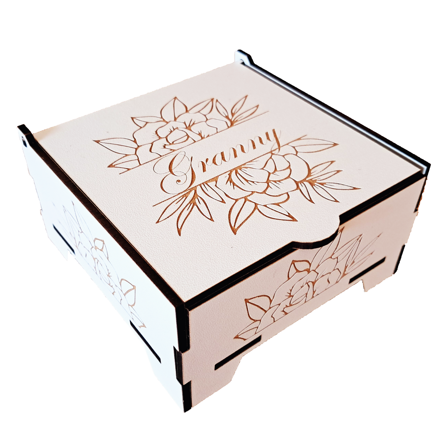 Flip lid box - Roses for my love