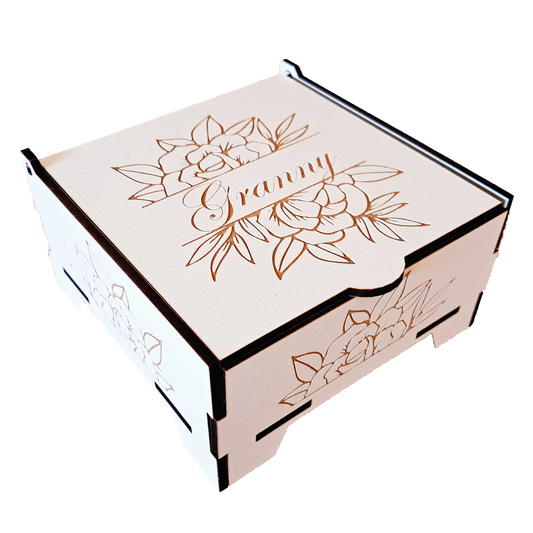 Flip lid box - Roses for my love
