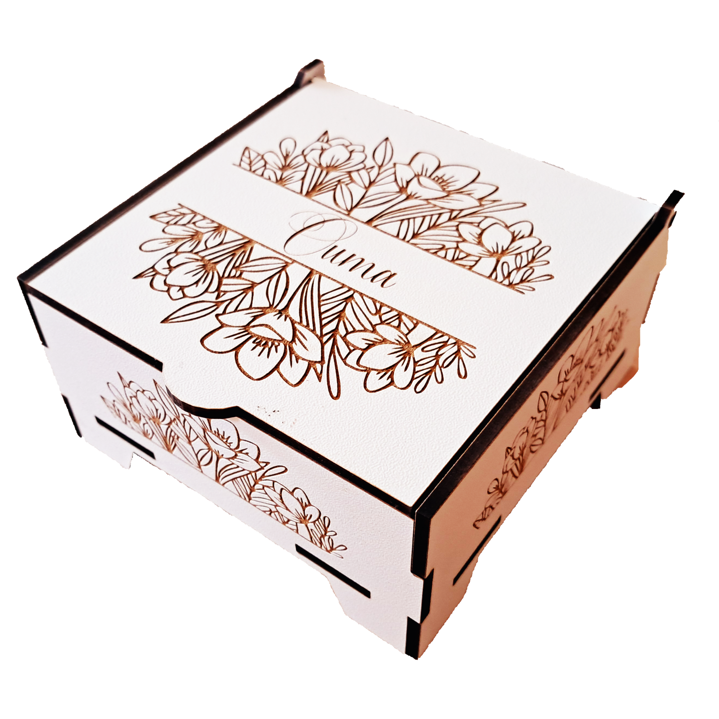 Flip lid box - Floral grandeur