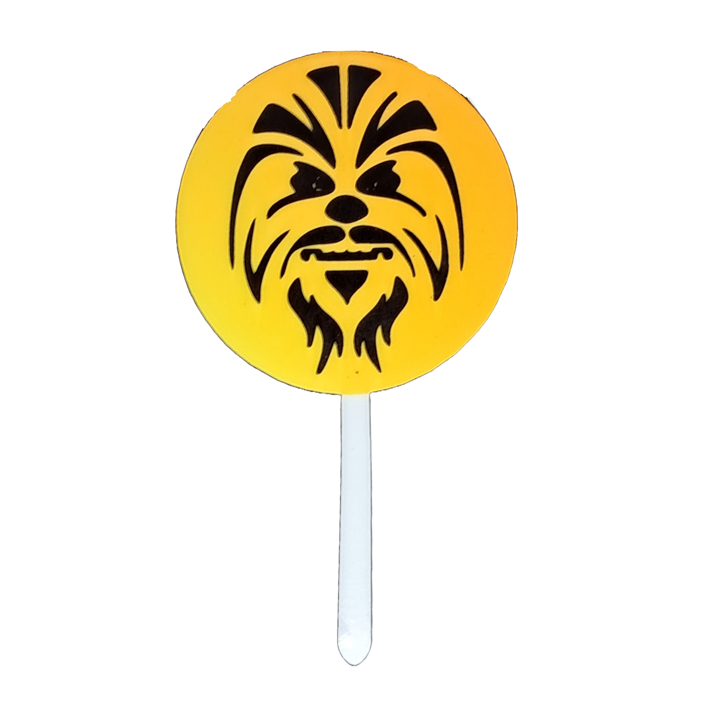 Cupcake Topper - Star Wars - Yellow