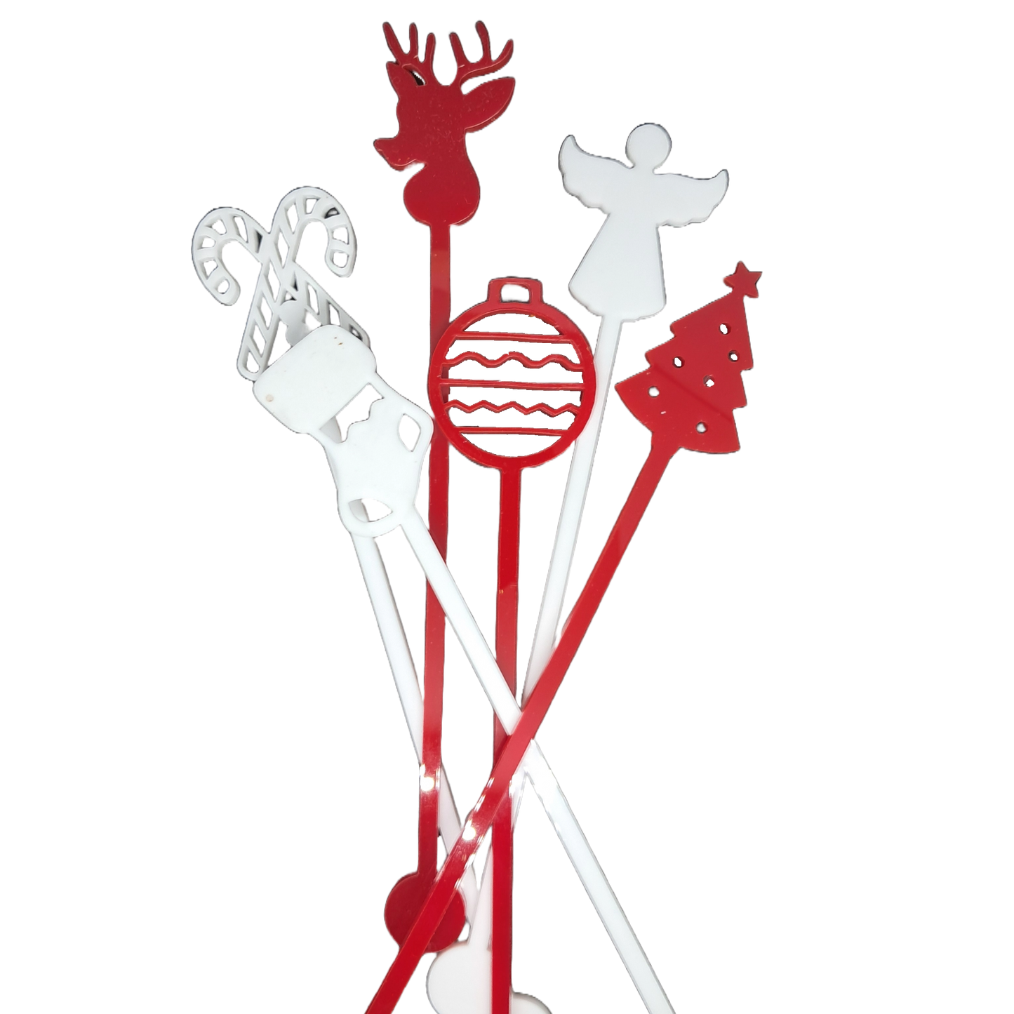 Swizzle Sticks - Christmas