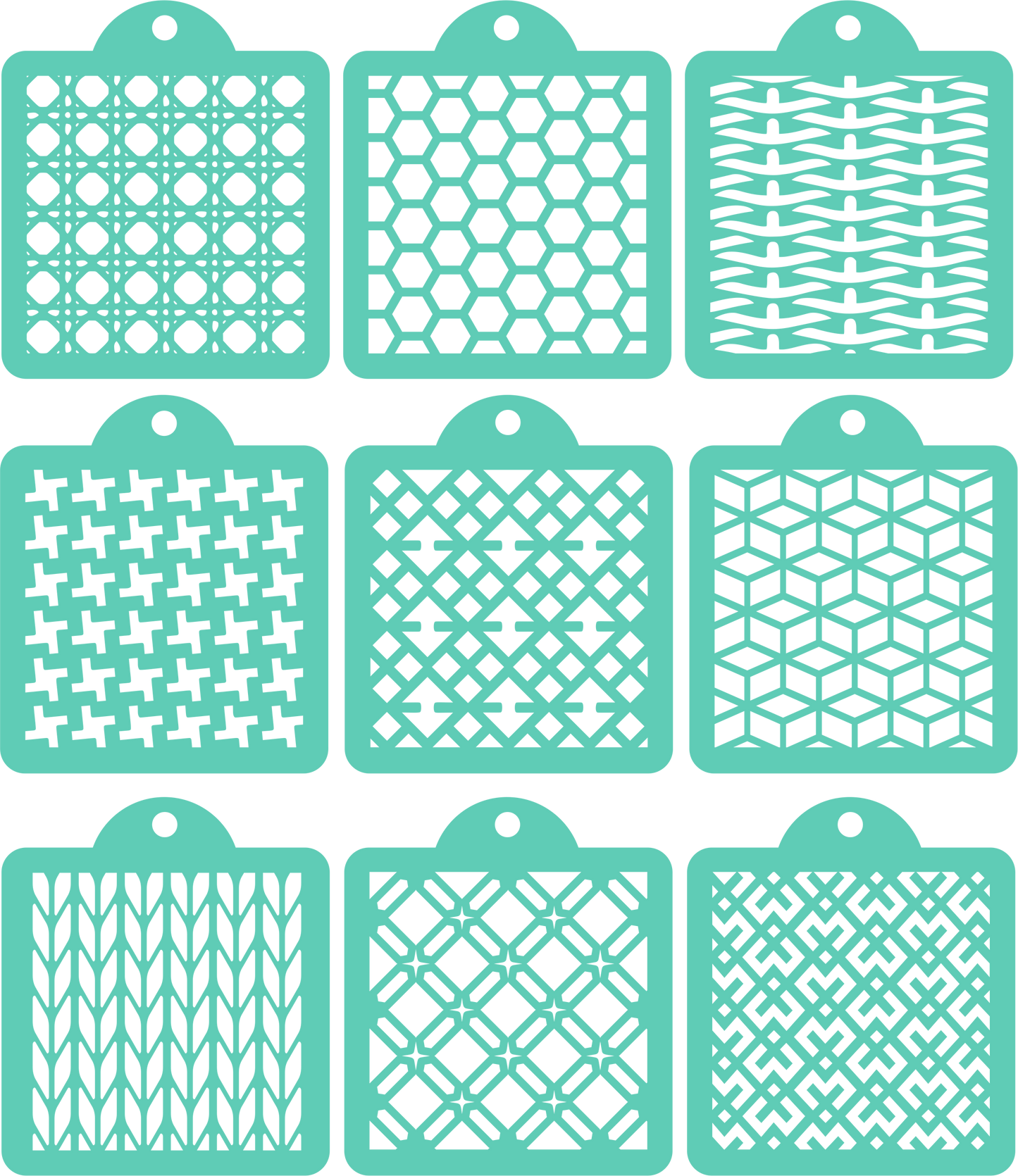 Stencil Set - Textures