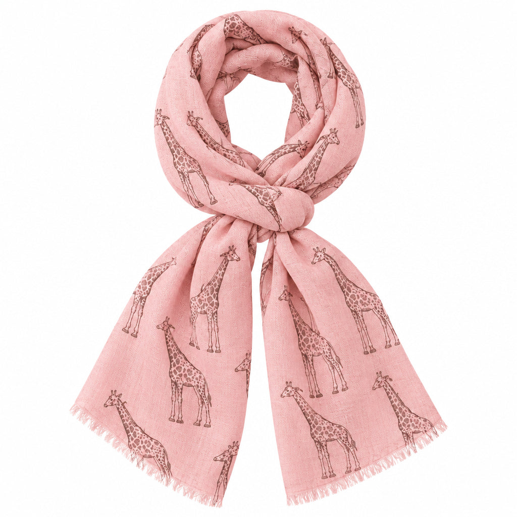 Cotton Road Scarf - Giraffe
