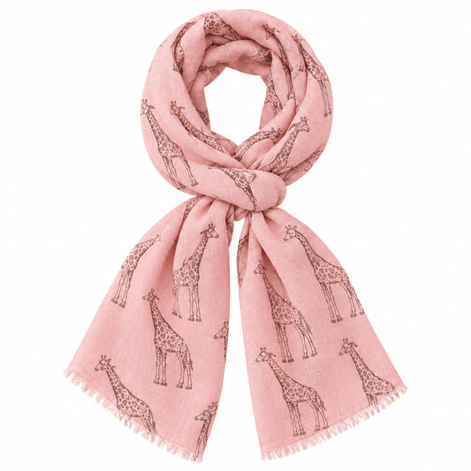 Cotton Road Scarf - Giraffe