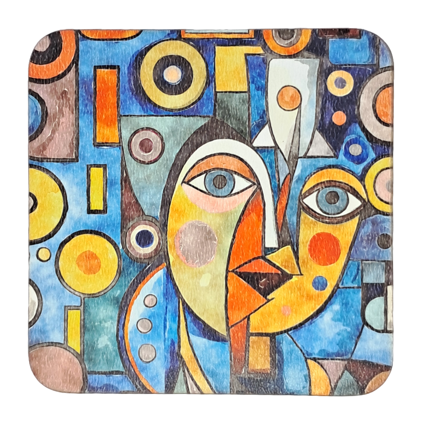 Coaster Set - Cubism