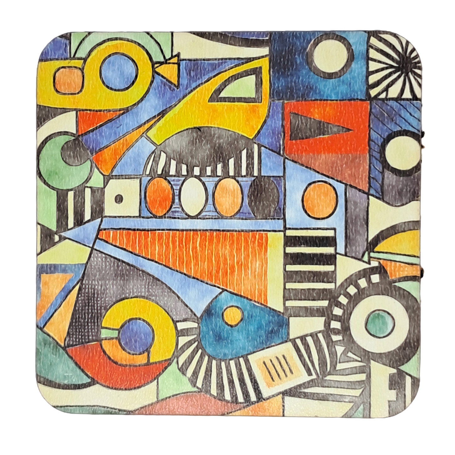 Coaster Set - Cubism