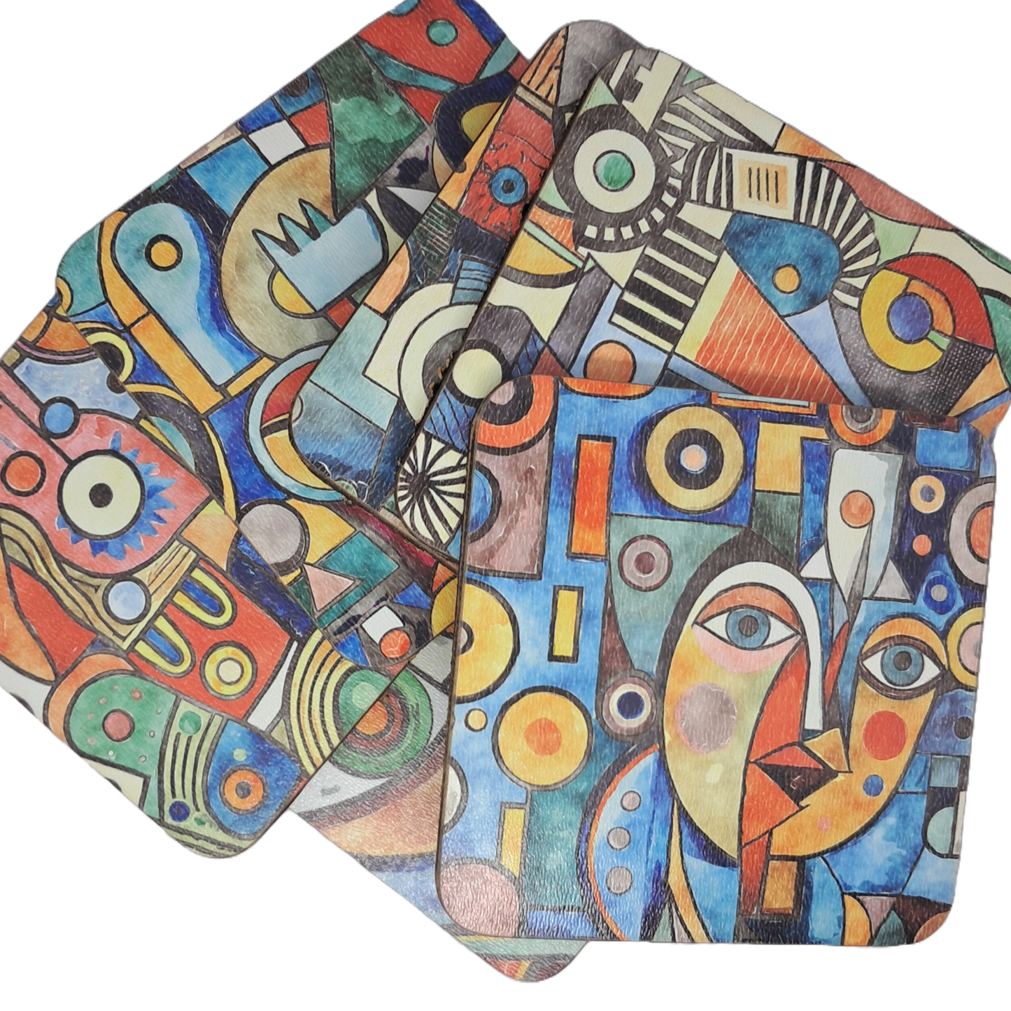 Coaster Set - Cubism