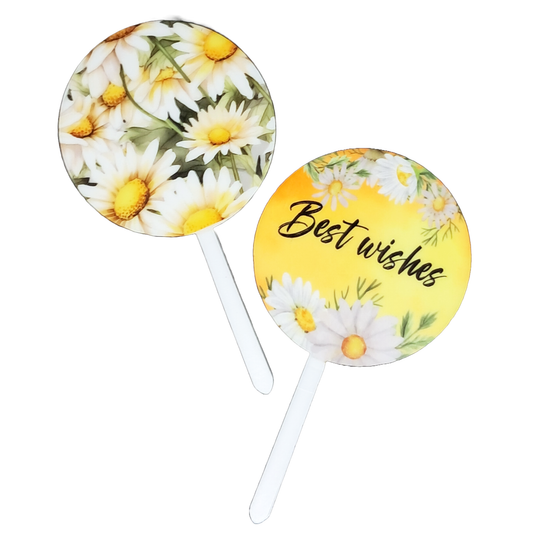 Cupcake Topper - Daisies