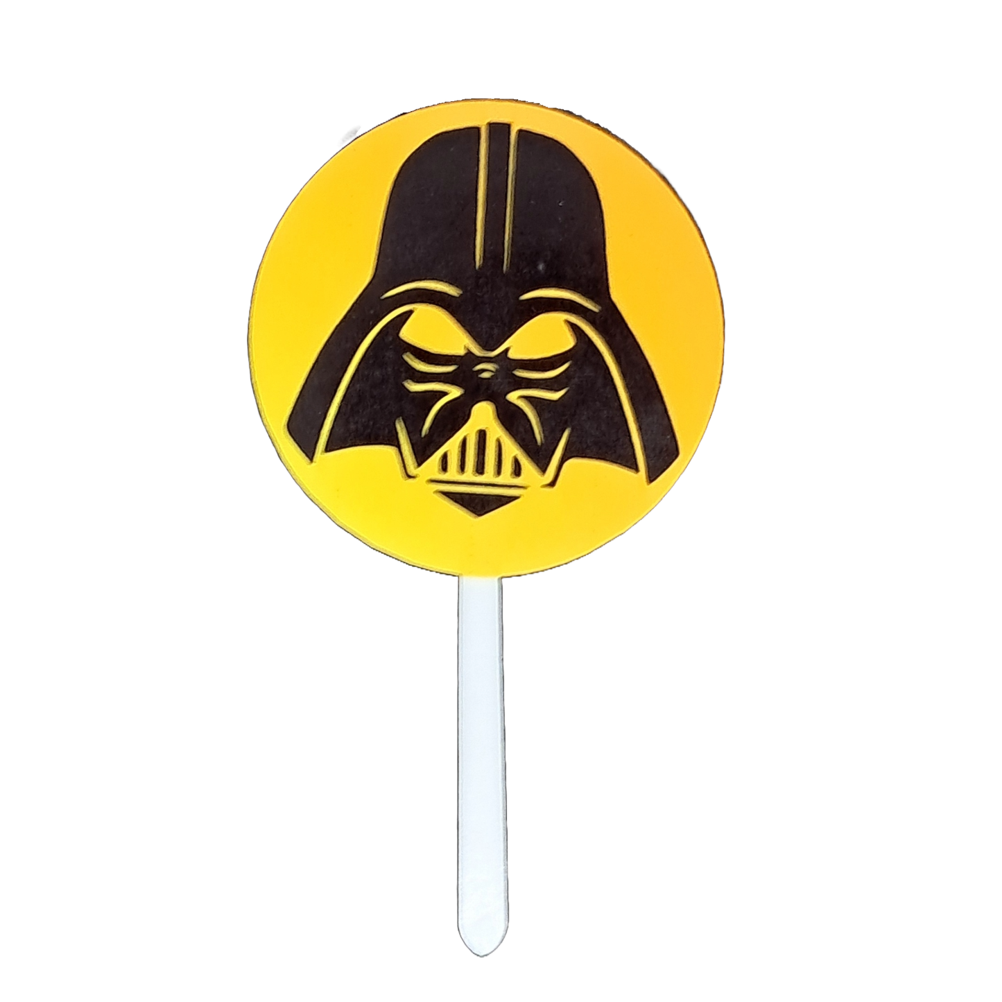 Cupcake Topper - Star Wars - Yellow