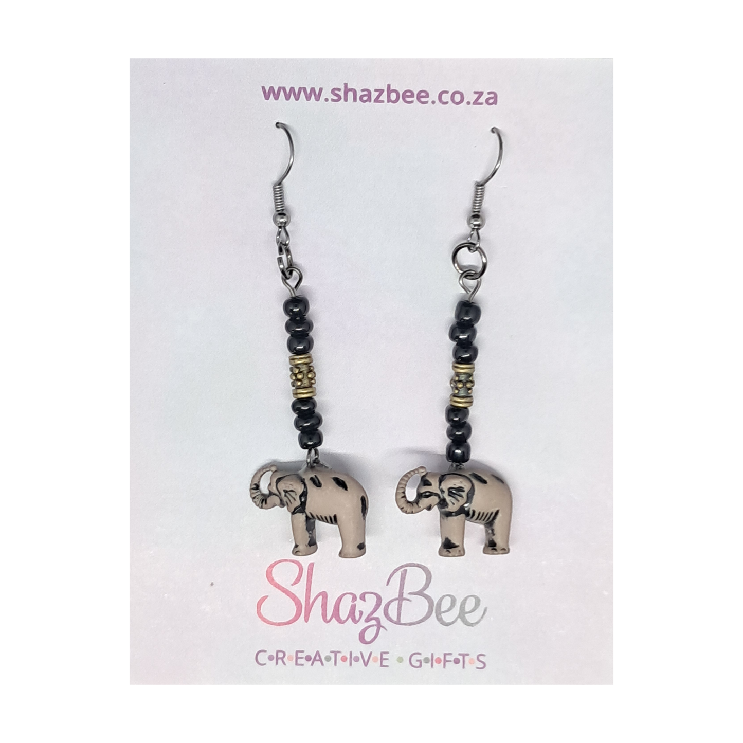 Earrings - African Animals