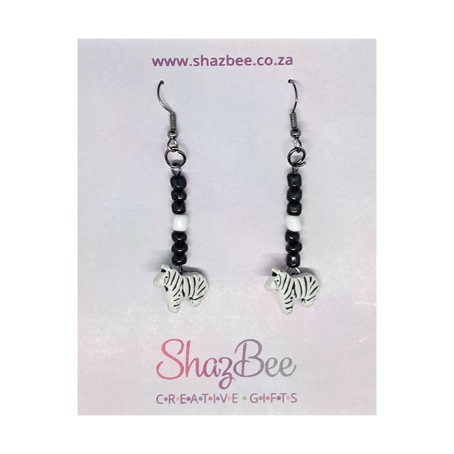 Earrings - African Animals