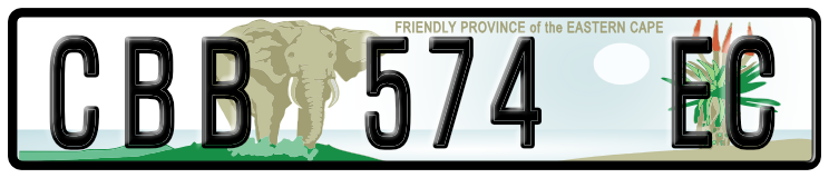 Numberplate - Eastern Cape
