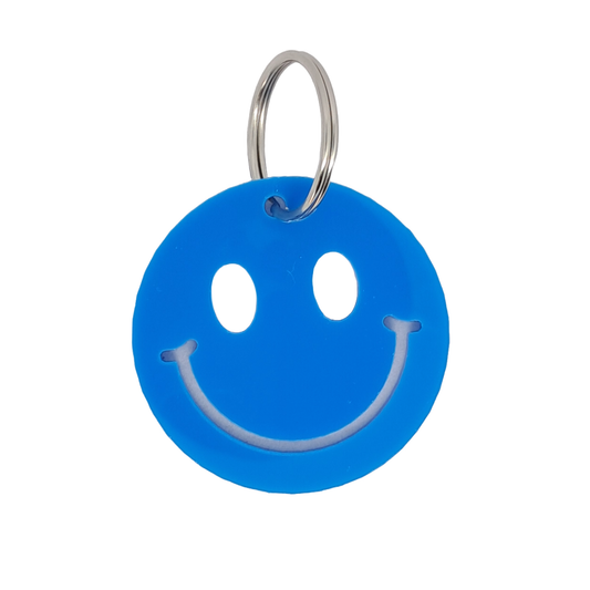 Emoji keyrings/tags - Smiley eyes