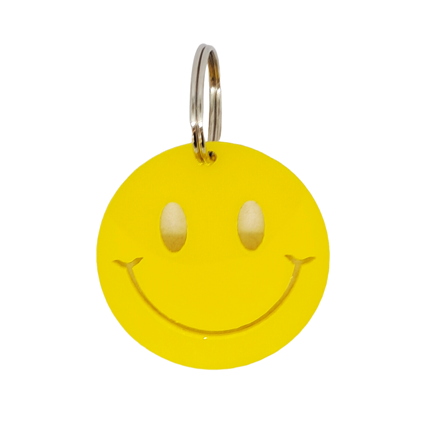 Emoji keyrings/tags - Smiley eyes