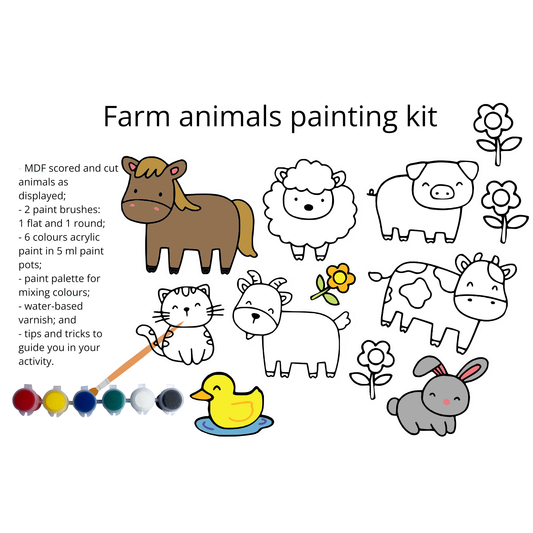 Kid's Kit - Farm Animals