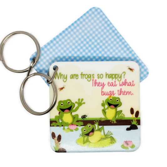 Frog - Happy eat what bugs