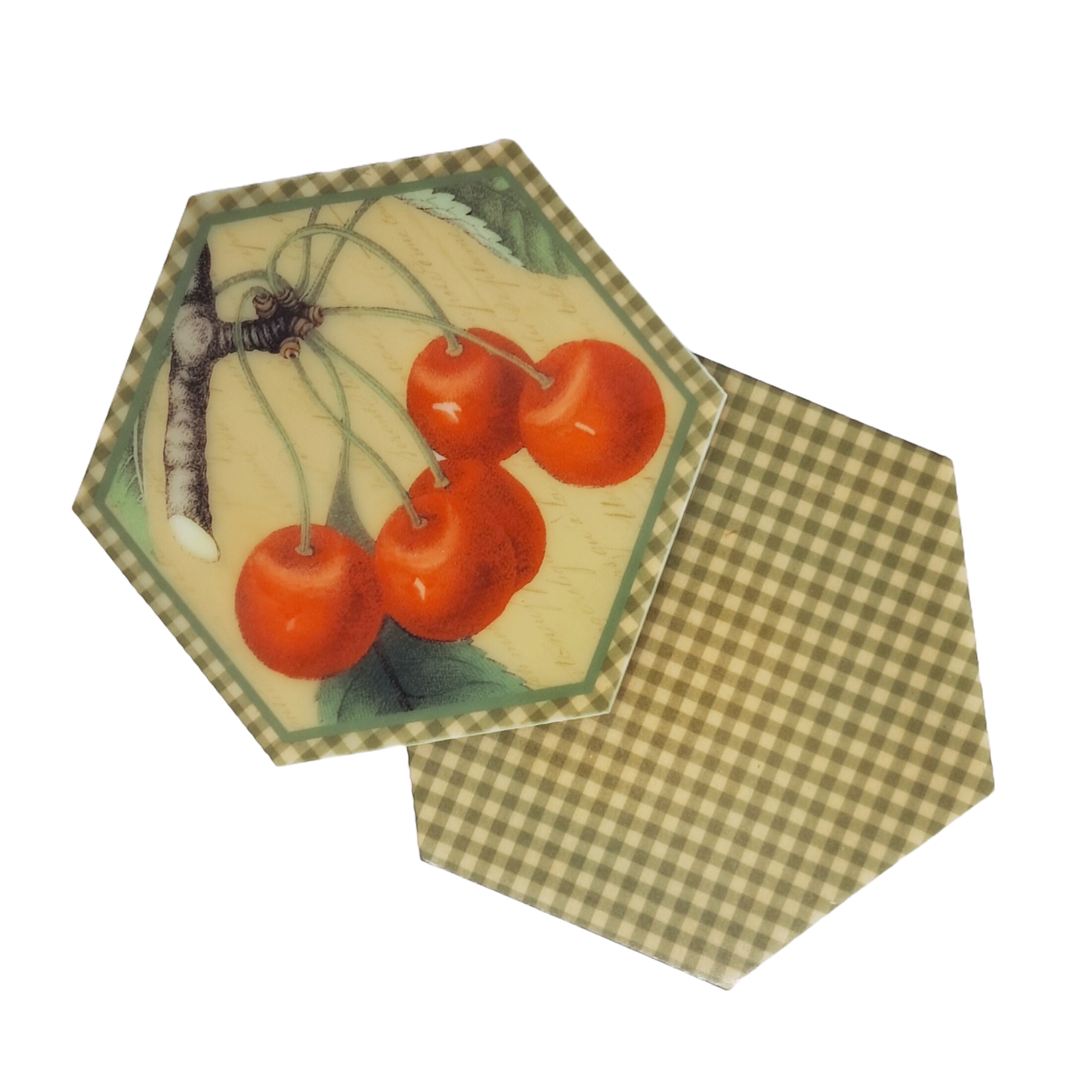 Coaster Set - Vintage fruit