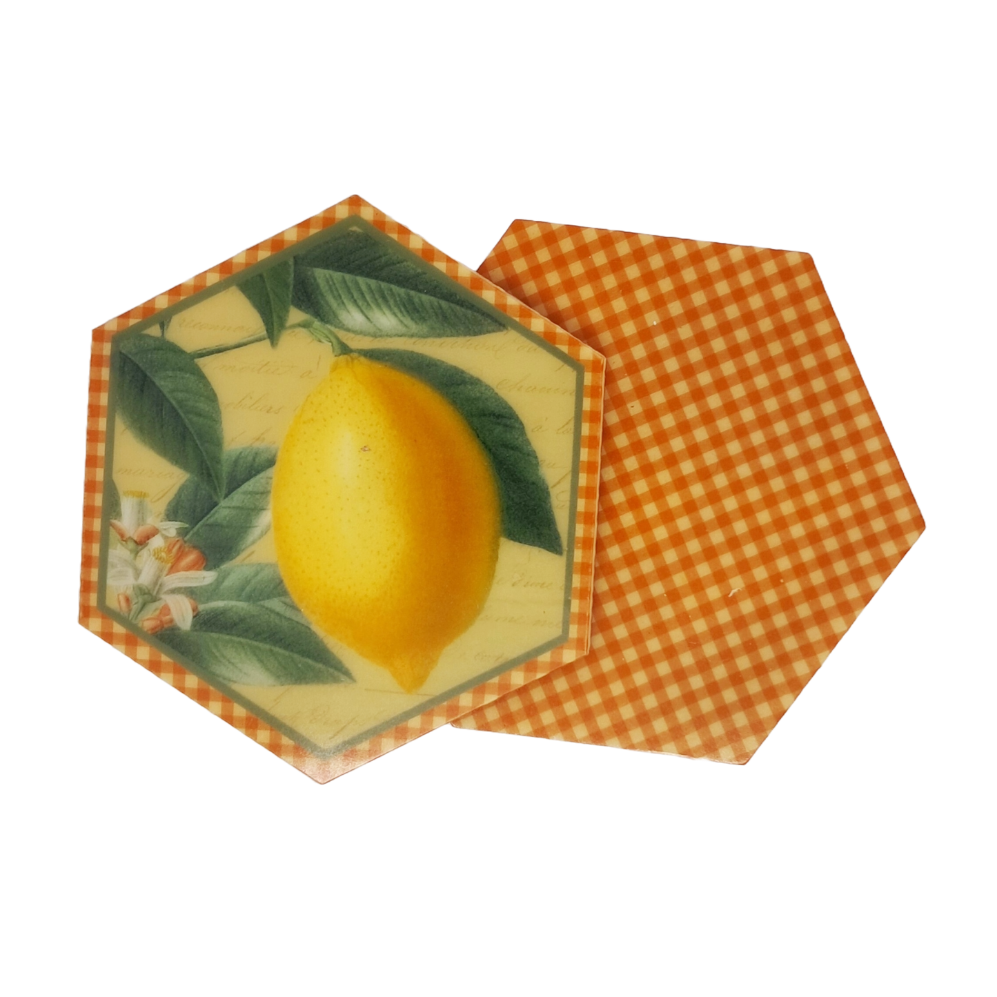Coaster Set - Vintage fruit