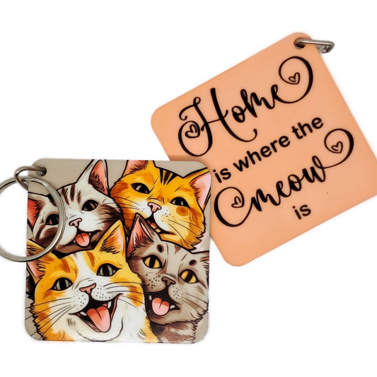 Cats - Home is where the meow is