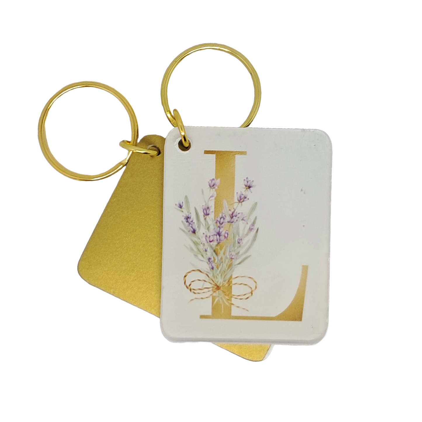 Initials - Lavender
