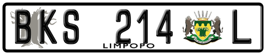 Numberplate - Limpopo