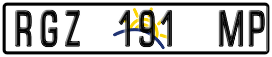 Numberplate - Mpumalanga