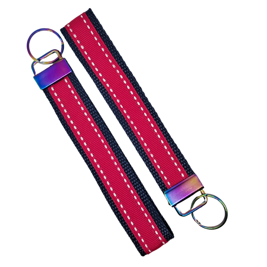 Wristlet - Navy petersham