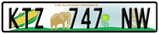 Numberplate - Northwest