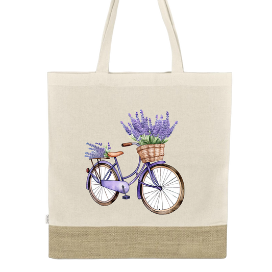 Shopper - Bijin: Lavender bicycle