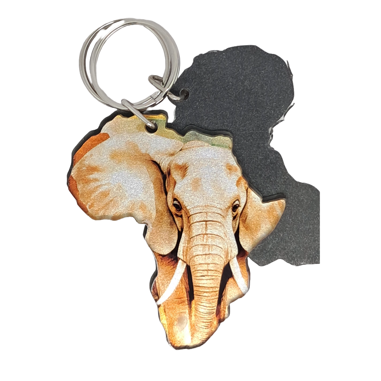 Africa Map - Elephant