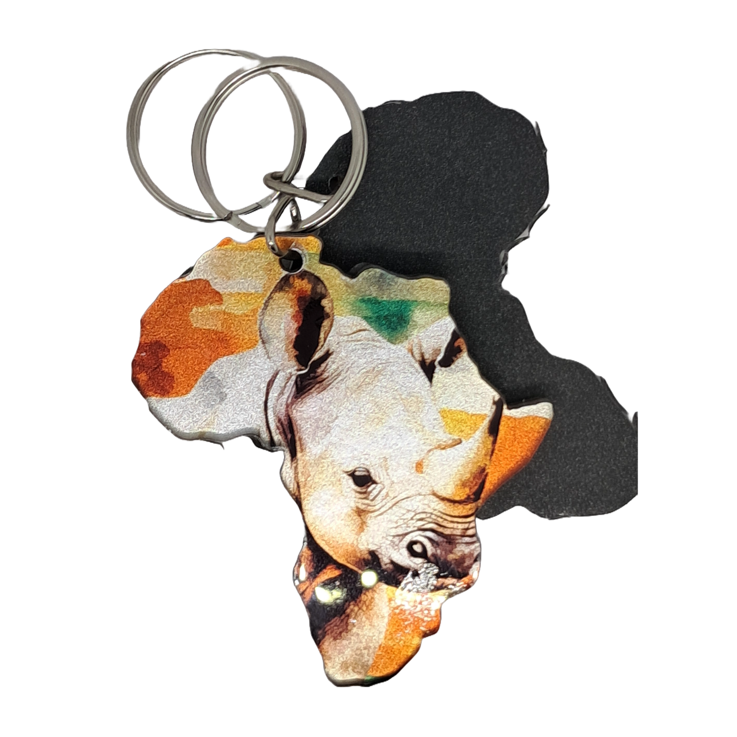 Africa Map - Rhino