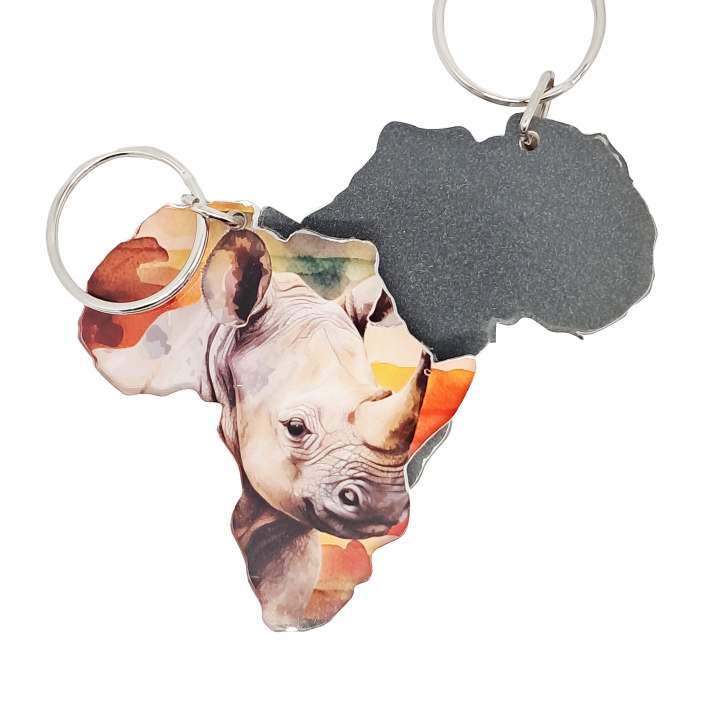 Africa Map - Rhino