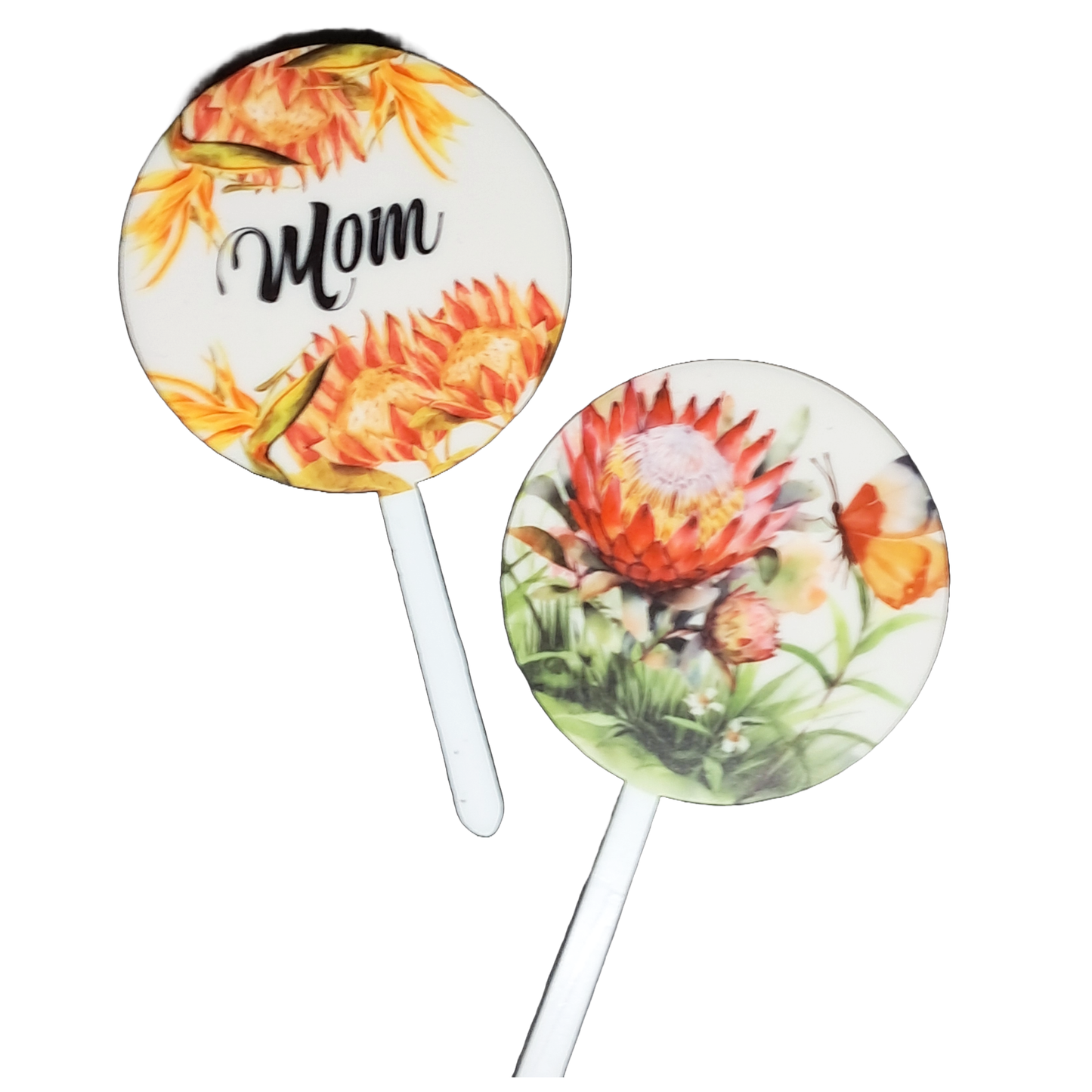 Cupcake Topper - Protea