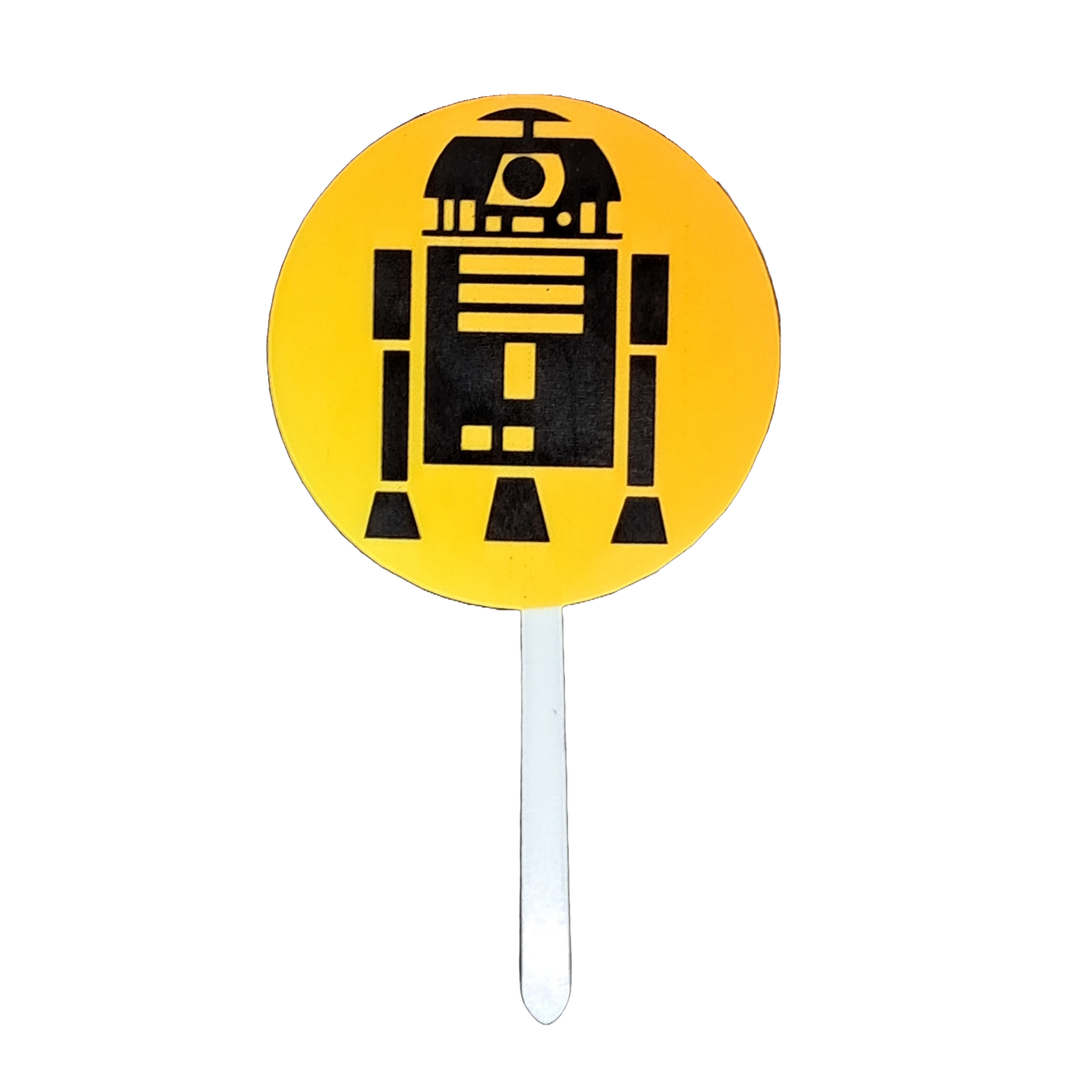 Cupcake Topper - Star Wars - Yellow