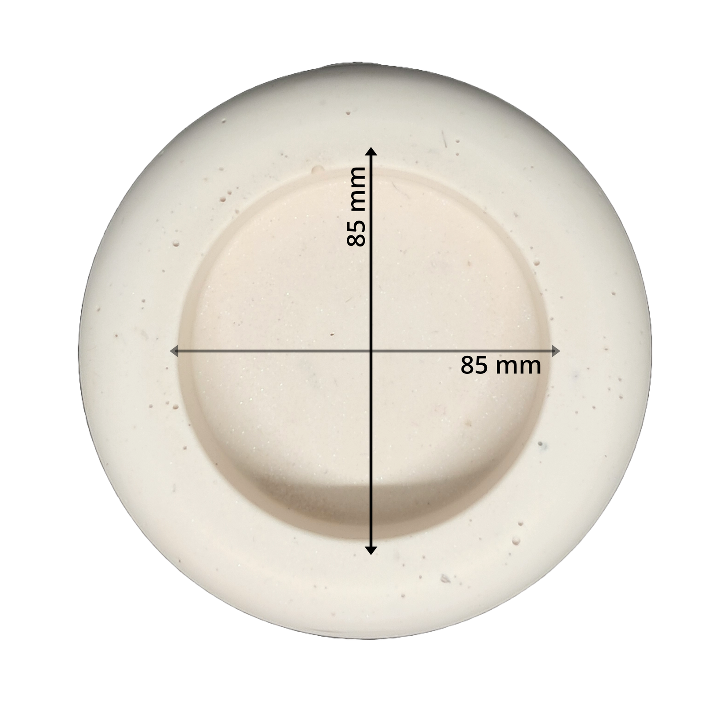 Decor - Round hollowed tray