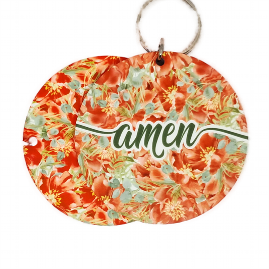 Spiritual words keyrings