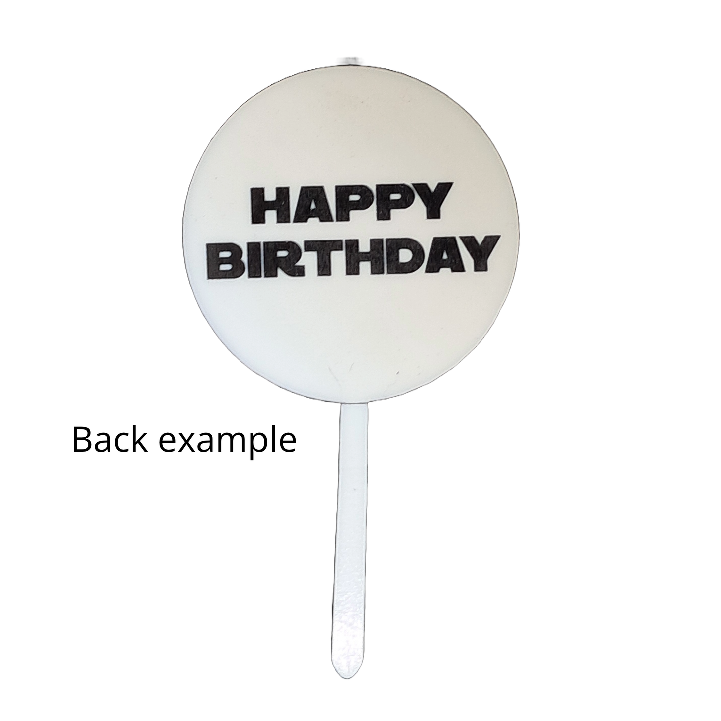 Cupcake Topper - Star Wars - White