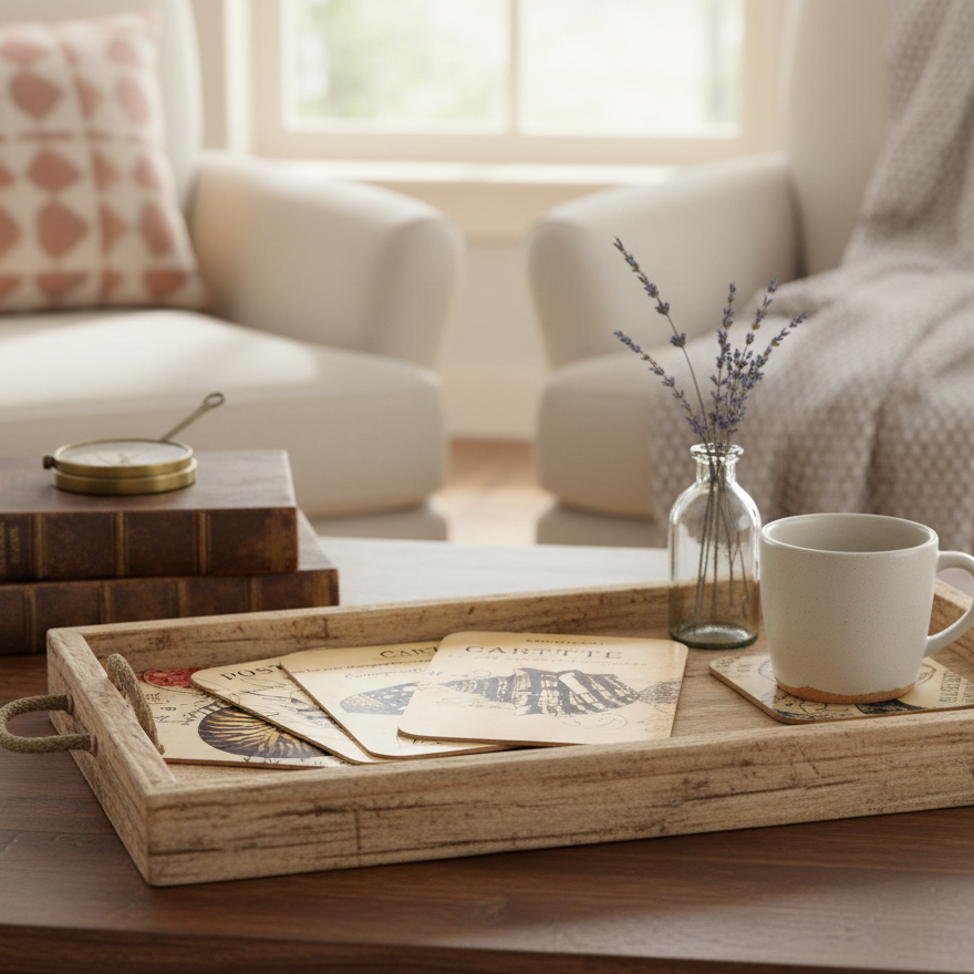 Coaster Set - Shells