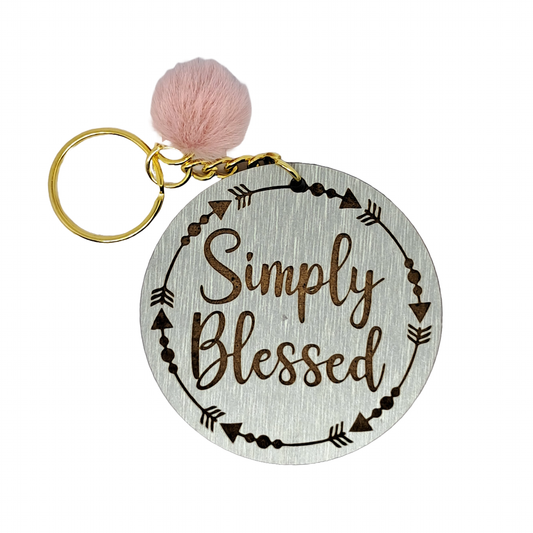 Engraved - Simply blessed