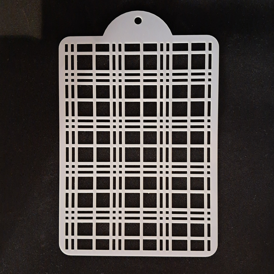 Stencil - Plaid (large)