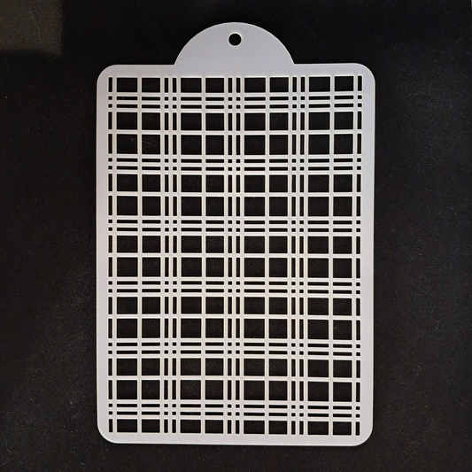 Stencil - Plaid (small)