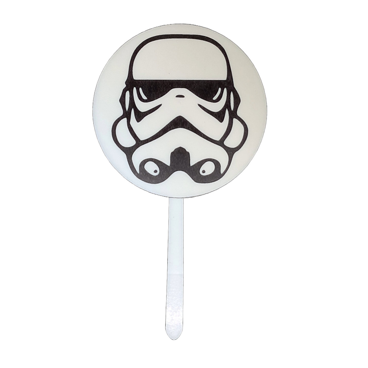 Cupcake Topper - Star Wars - White