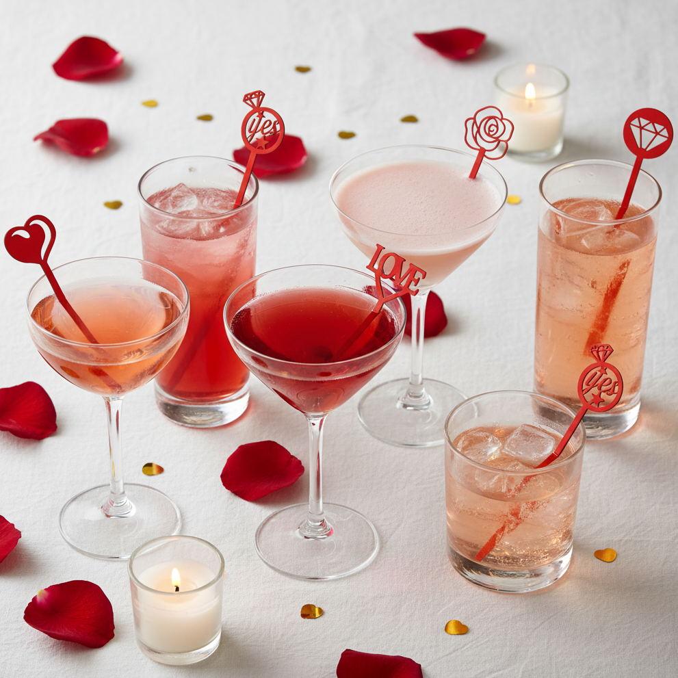 Swizzle Sticks - Wedding / Engagement